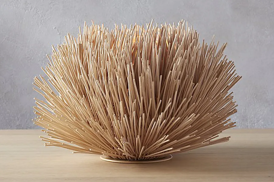 Outdoor Lighting Ideas: Topanga Bamboo Hurricane from CB2