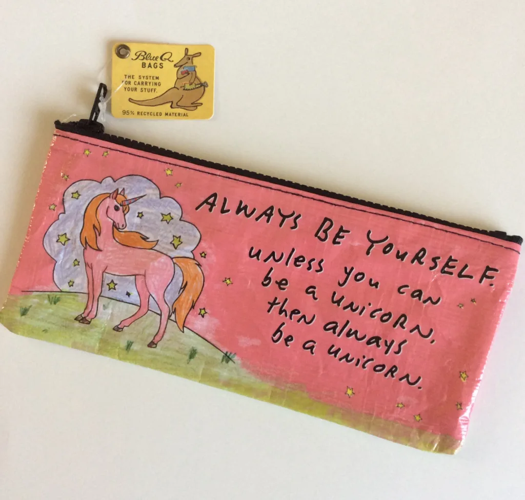 Always be a unicorn pencil pouch on Etsy at a great price! | back to school shopping 2017