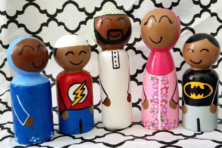 Wonderful diverse dollhouse dolls: Multi-racial, multi-cultural, differently-abled and more