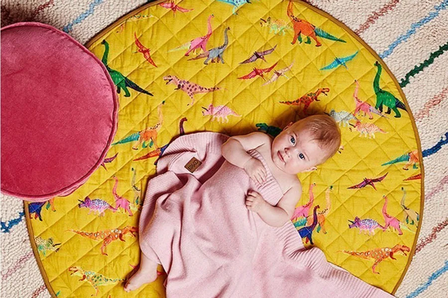 Kip & Co. baby playmats: Dinosaur