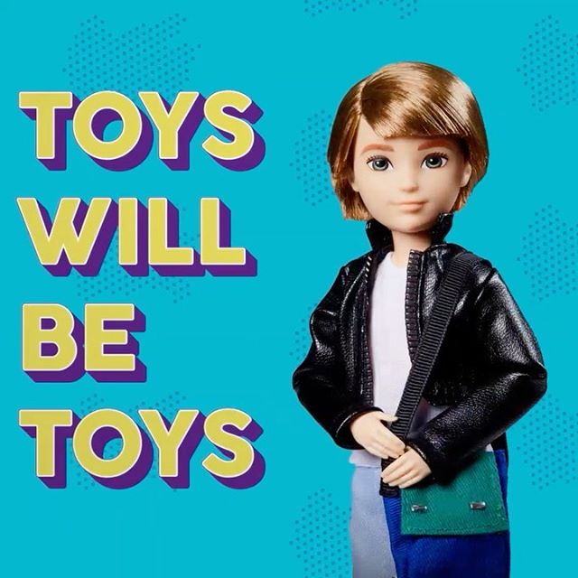  Mattel's new gender neutral doll kits. Because toys will be toys