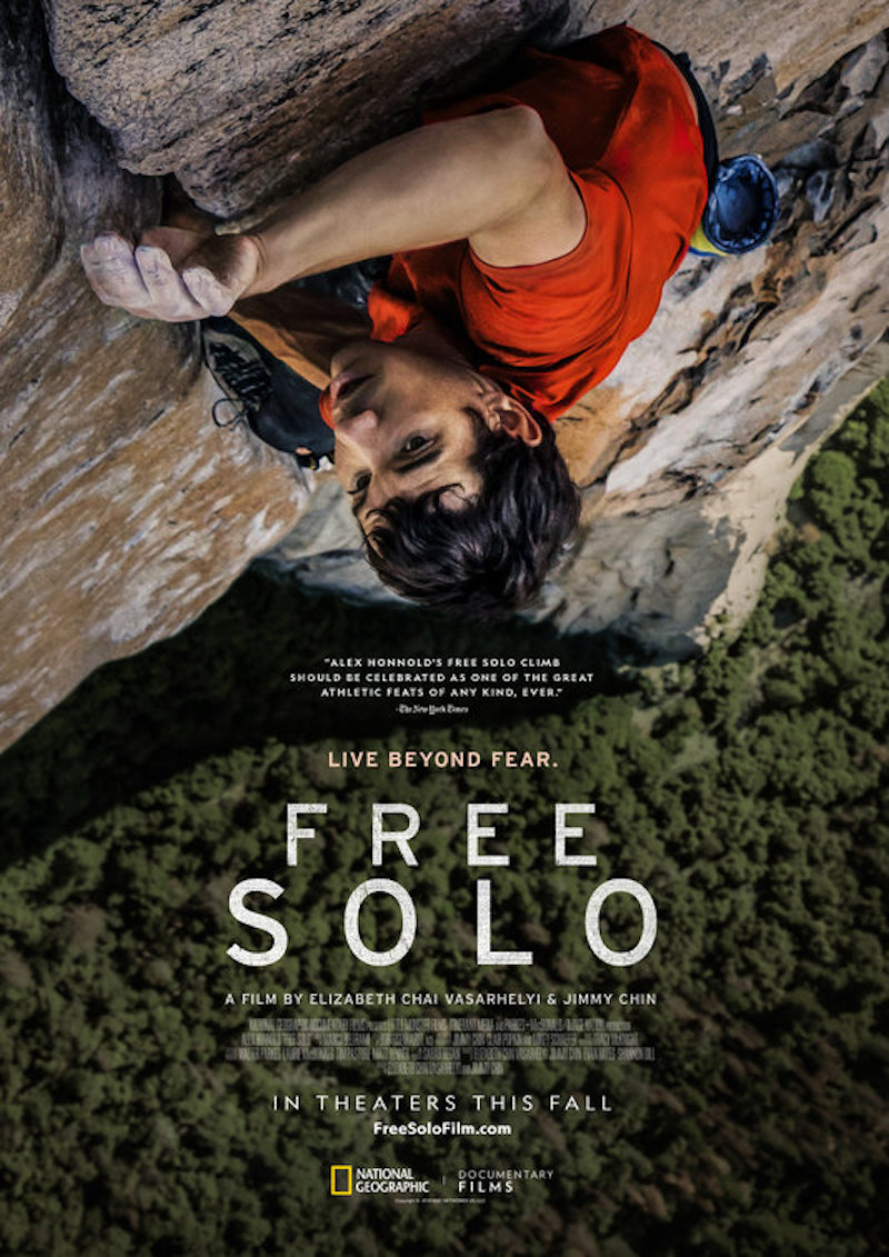 Gifts for dads who love the outdoors: Movie night to watch Free Solo