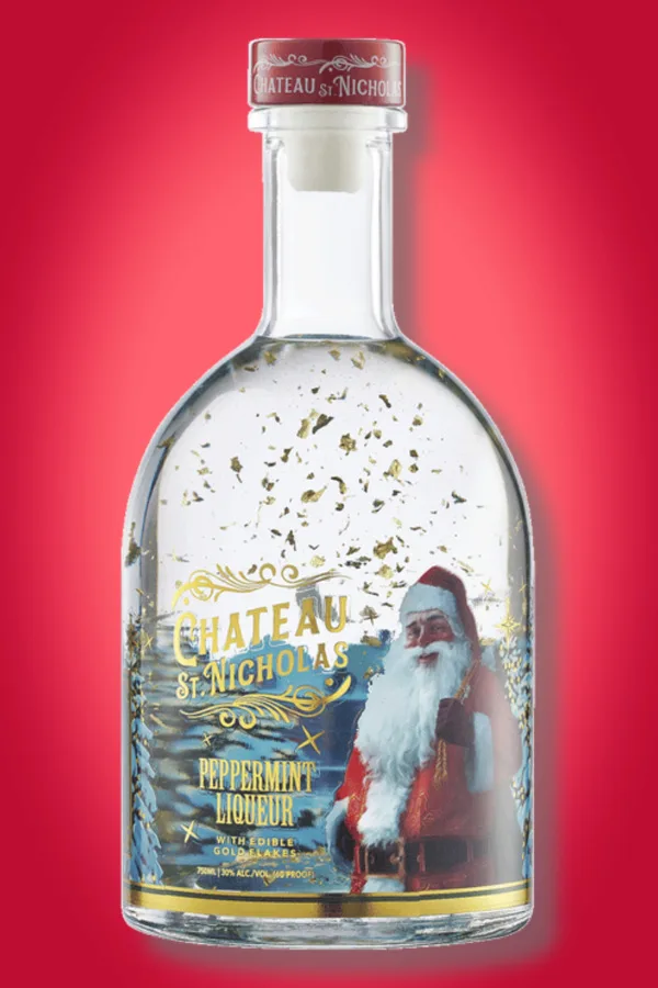 This Chateau St Nicholas Peppermint Liqueur looks like a snow globe with a bottle that lights up! Find more cool last minute holiday gifts for fast delivery at the TotalWine site (sponsor)