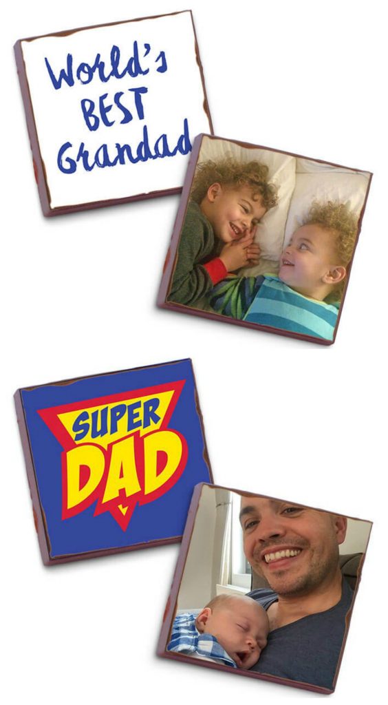 Personalized Father's Day chocolates from Boomf: awesome gift for dad!