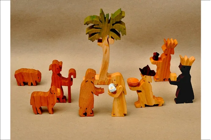 Arks and Animals Nativity Play Toy for kids on Etsy