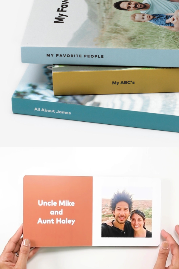 Best personalized baby gift: A personalized baby board book from your photos, beautifully published by Artifact Uprising