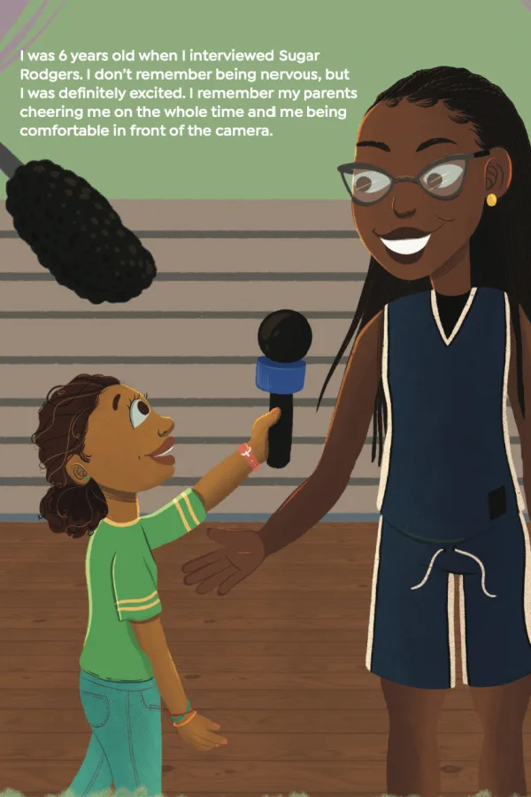 Not Too Anything: the story of 12-year-old sports journalist Pepper Persley (so far!)