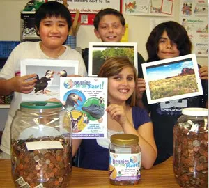 A penny saved is a piece of the planet saved