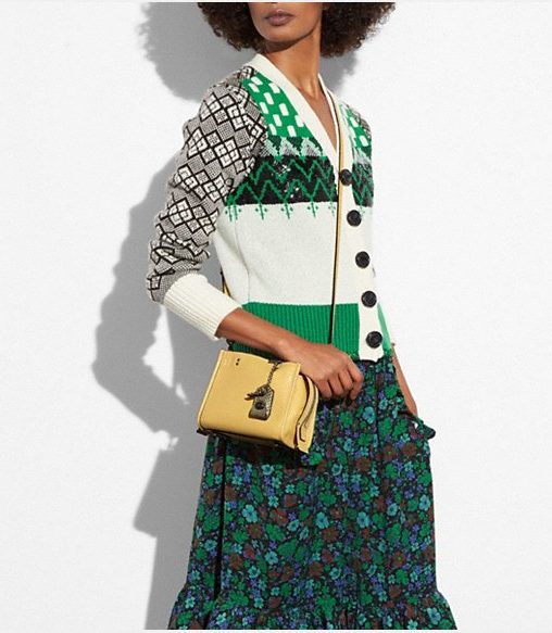 Coach Rogue 17 Bag in Sunflower - great shape, great shade for fall/winter 2017