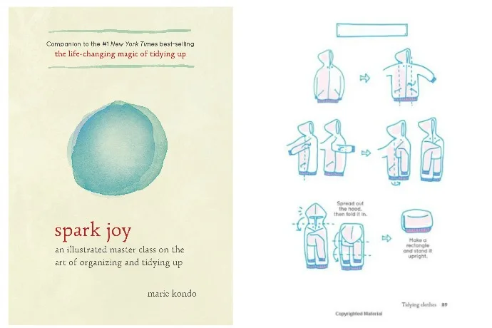Spark Joy by Marie Kondo casts more light on the Konmari method of tidying and answers a lot of unanswered questions