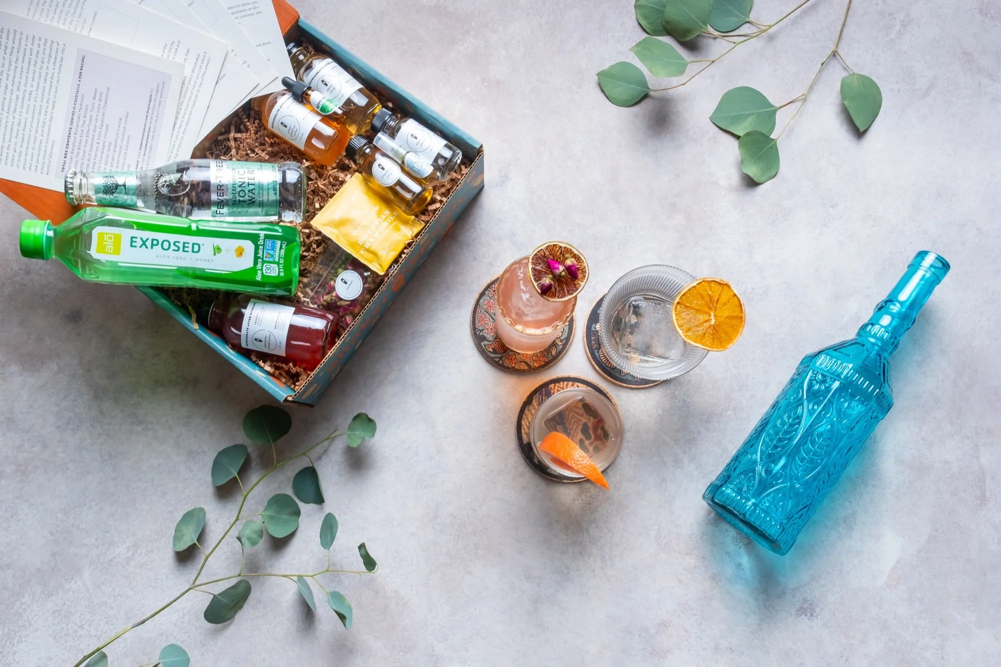 Shaker & Spoon cocktail club subscription box