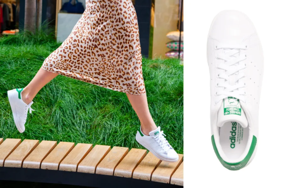 Adidas Stan Smith sneakers are huge for spring and summer!