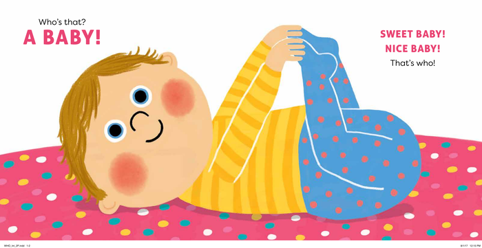 Who? A Celebration of Babies: The charming new board book by Robie H Harris | sponsor
