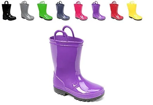 Spring rain boots for toddlers under $30: Skadoo glossy boots