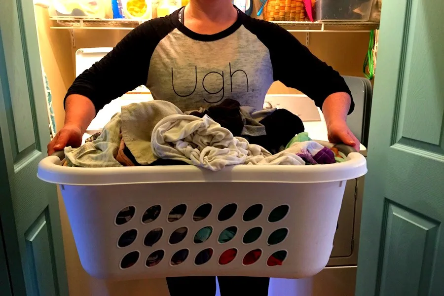 One quick laundry tip that saves loads of time.