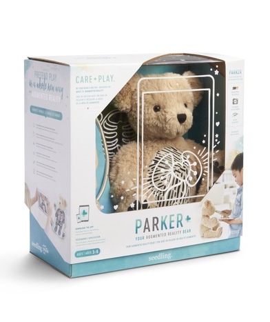 Parker is the first Augmented Reality teddy bear combining high tech and creative play to create more caring, empathetic kids | sponsor
