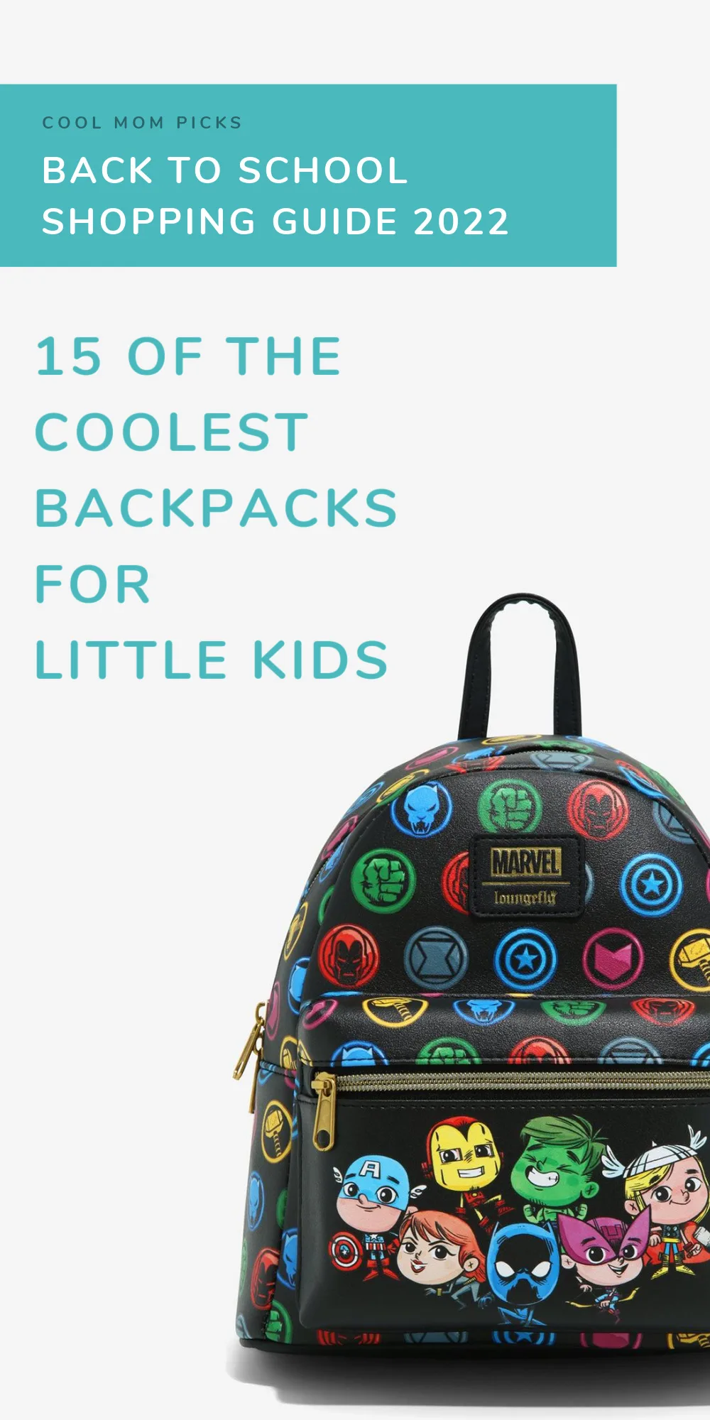 Cool backpacks for preschool and kindergarten: Confetti at State