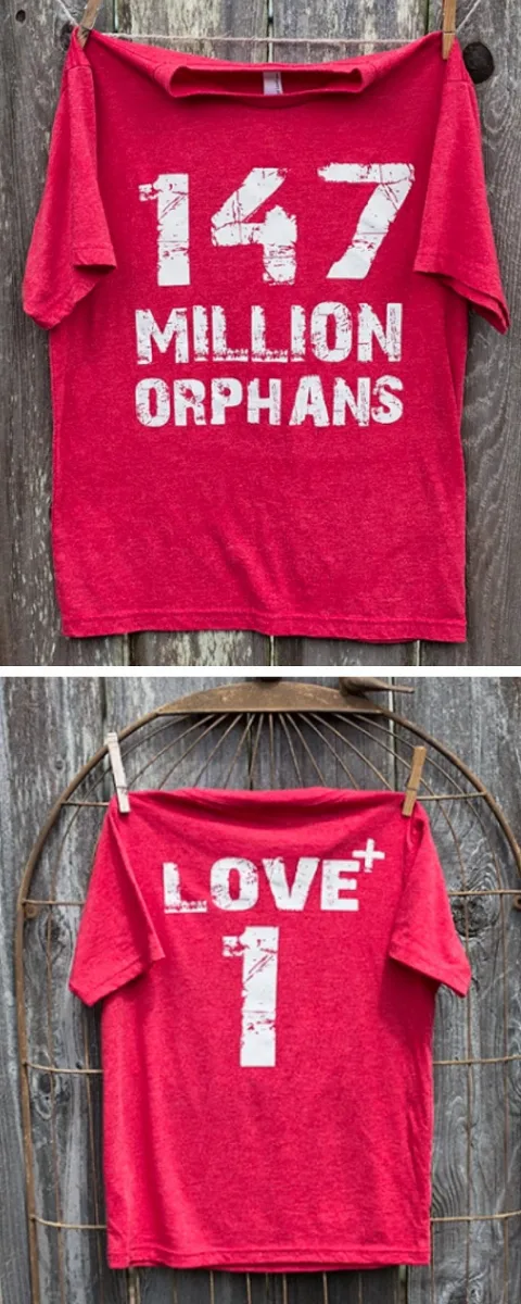 Adoption +1 t-shirt