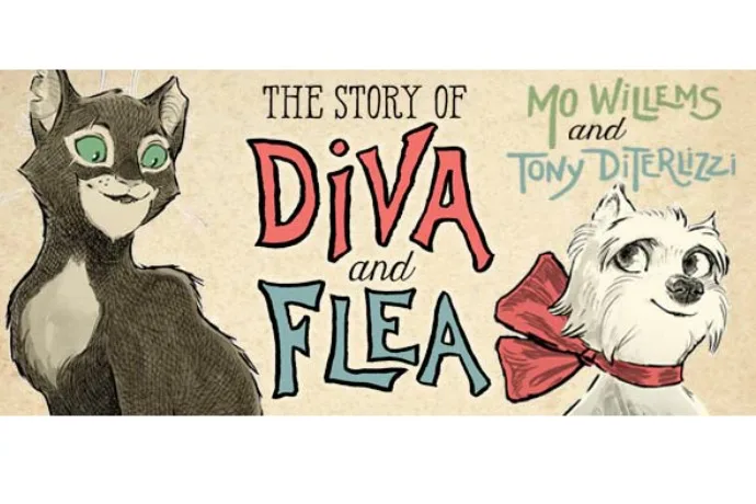 The Story of Diva and Flea: Wonderful new children's book from Mo Willems + Joe DiTerlizzi