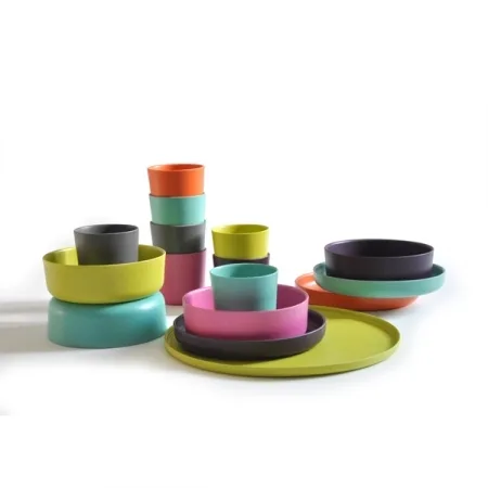 Ekobo kids bamboo dinnerware