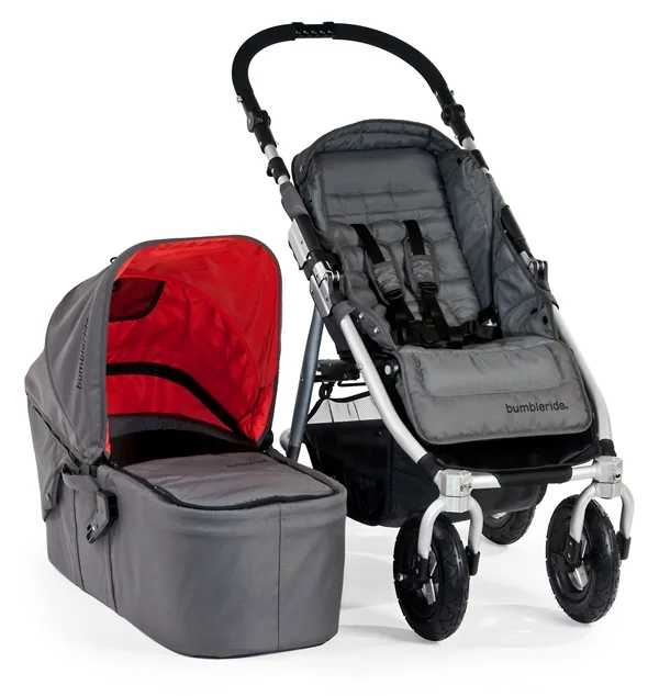 Bumbleride Indie 4 All-Terrain Stroller in Fog Grey