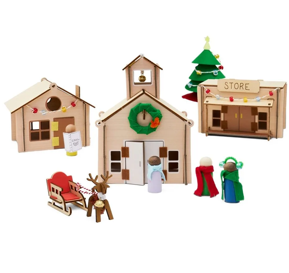 This buildable Advent Calendar from Kiwi Crate can be brought out year after year