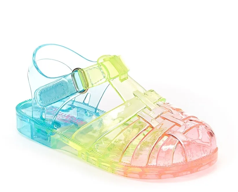 Jellies are back! These glitter fisherman sandal jellies at Boden are fabulous.