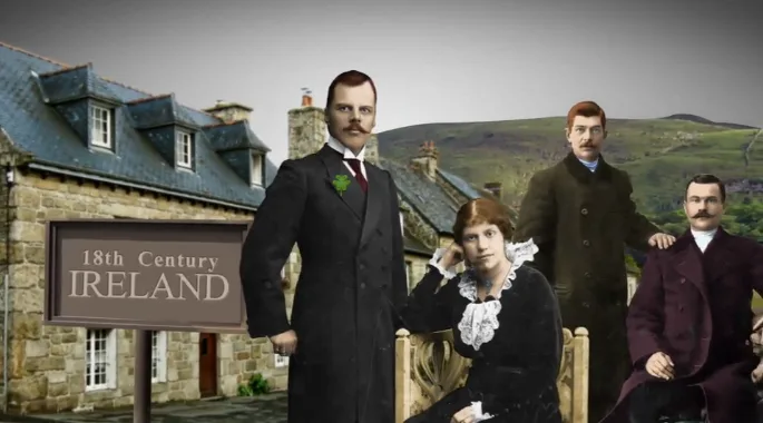 The Real St Patrick's Day video on History.com - shamrocks