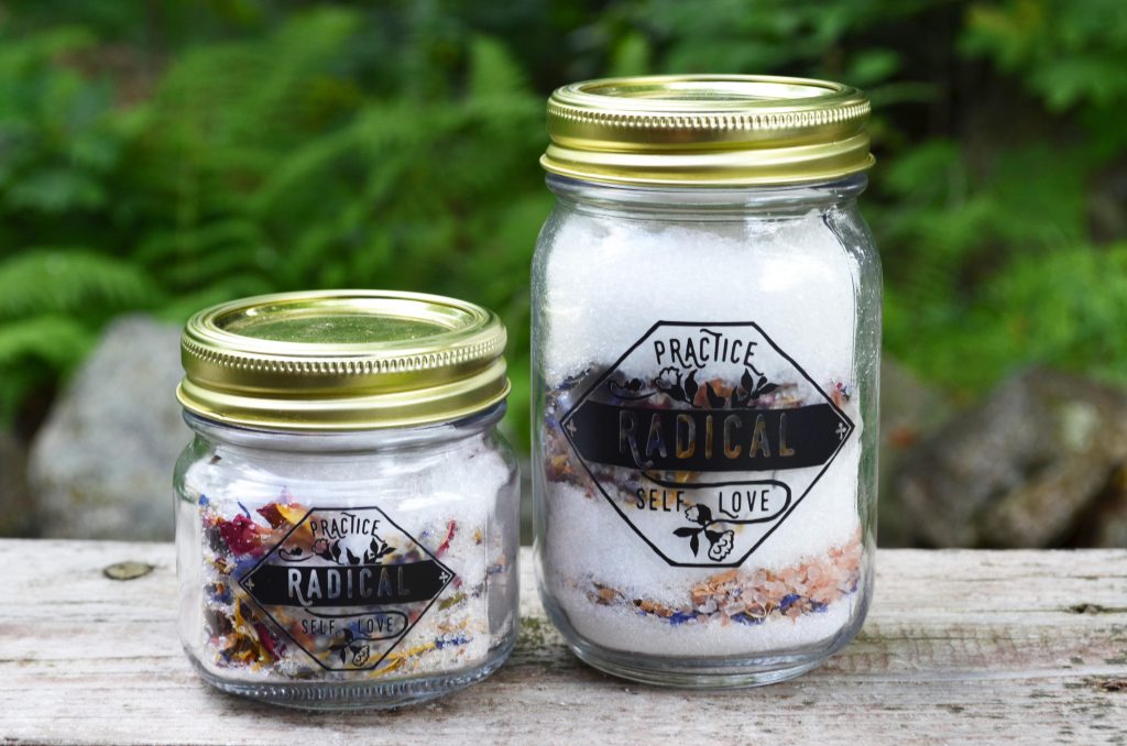 Gifts for feminists and activists: Radical self-love bath salts from Fabulously Feminist