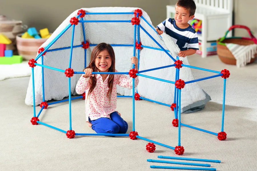 Top learning toys from Lakeshore Learning: The ultimate fort builder develops STEM skills, problem-solving, and inspires creative play and imagination (sponsored)