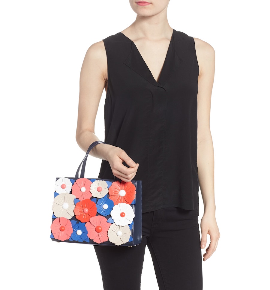 Best designer summer handbags on sale at Nordstrom: Kate Spade floral bag