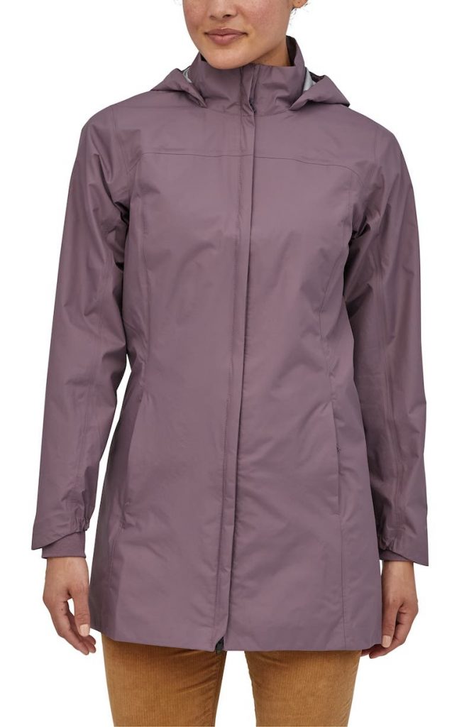 Patagonia coats for the whole family: A lightweight transition coat for women.