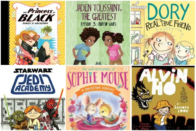 9 fantastic beginner chapter book series for young readers.