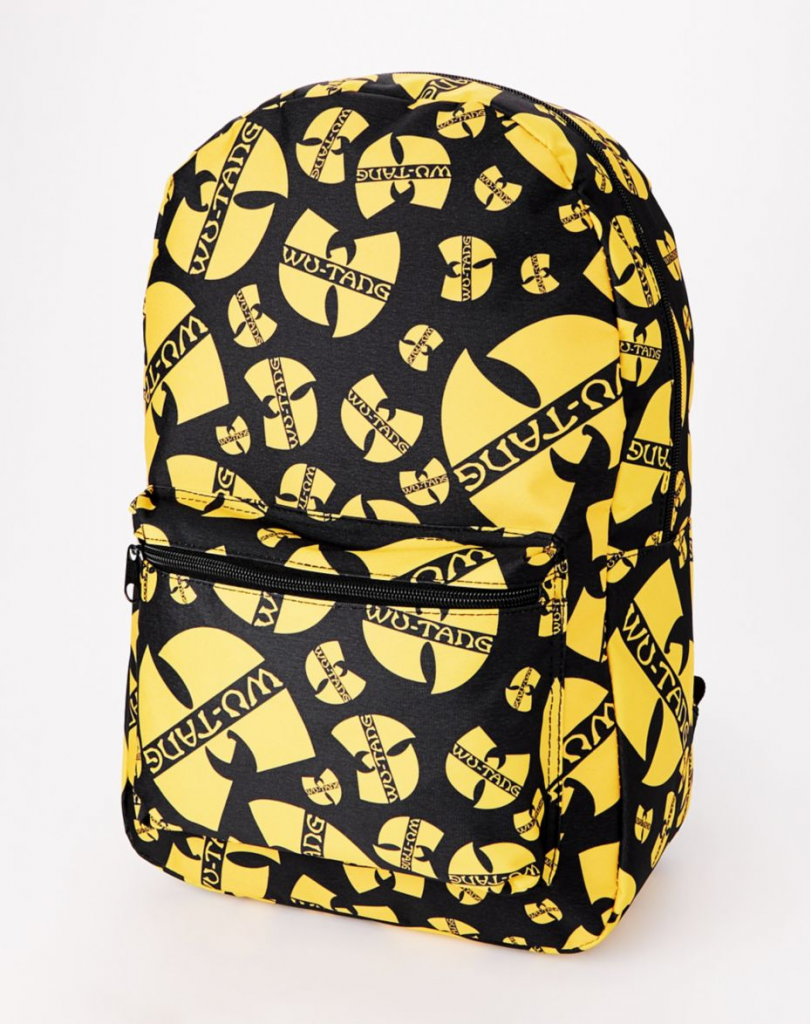 Cool backpacks for tweens + teens: Wu Tang Clan Backpack