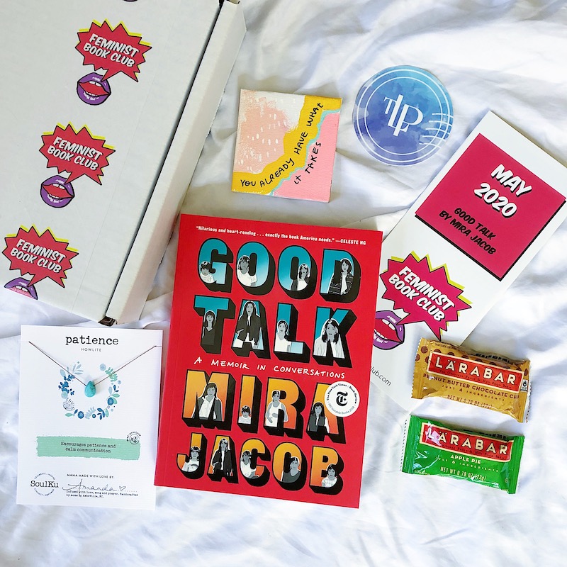 Subscription gifts ideas for moms: Feminist Book Club gives her something to read and a place to talk about it.