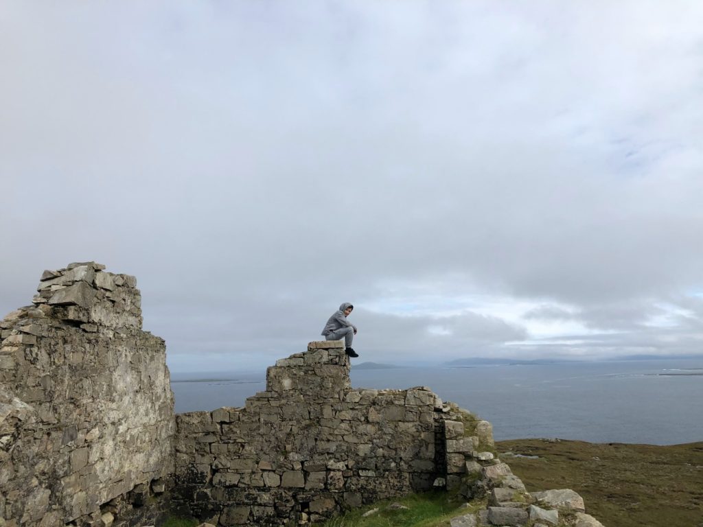 Ireland with kids: A hike through Cleggan
