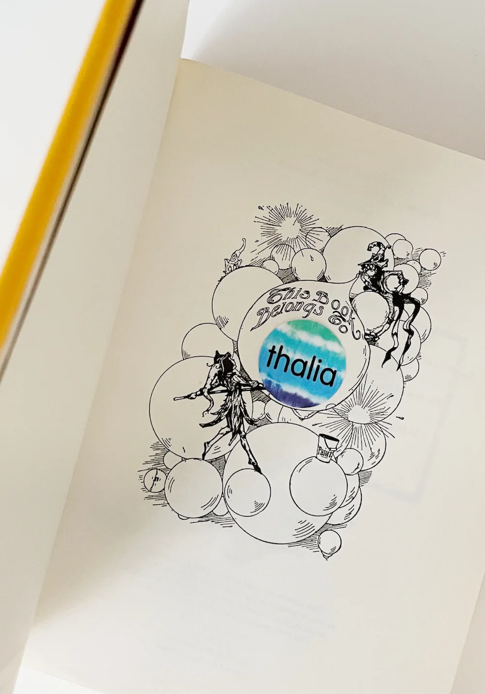 Creative ideas for personalized labels: Use it to avoid territorial fights at home!