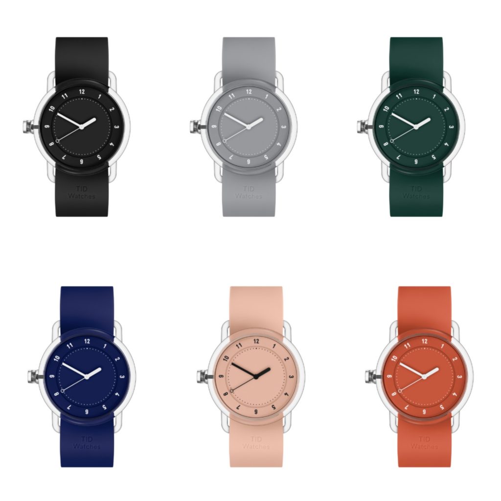Minimalist TID Watch #3 in lots of cool colors: Creative Father's Day gifts for the man who has everything