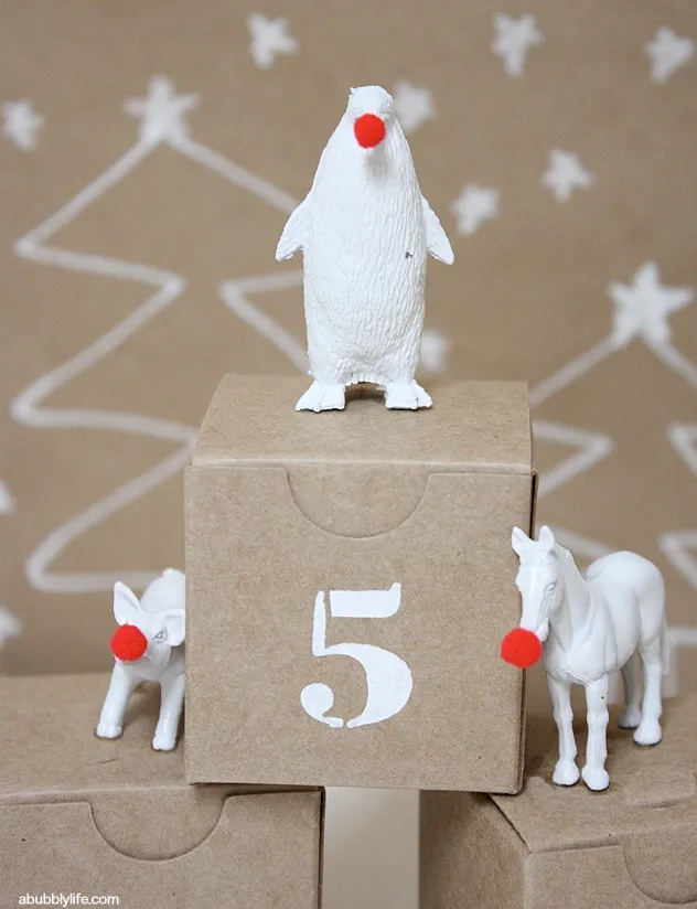 DIY Advent Calendar from A Bubbly Life