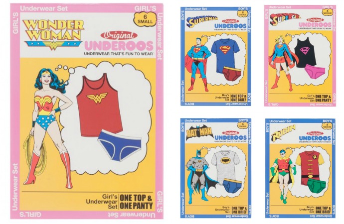 Superhero gifts for kids: Underoos