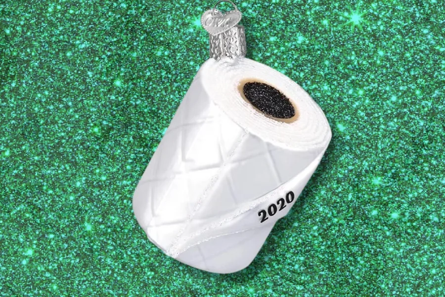 2020 toilet paper Christmas ornament