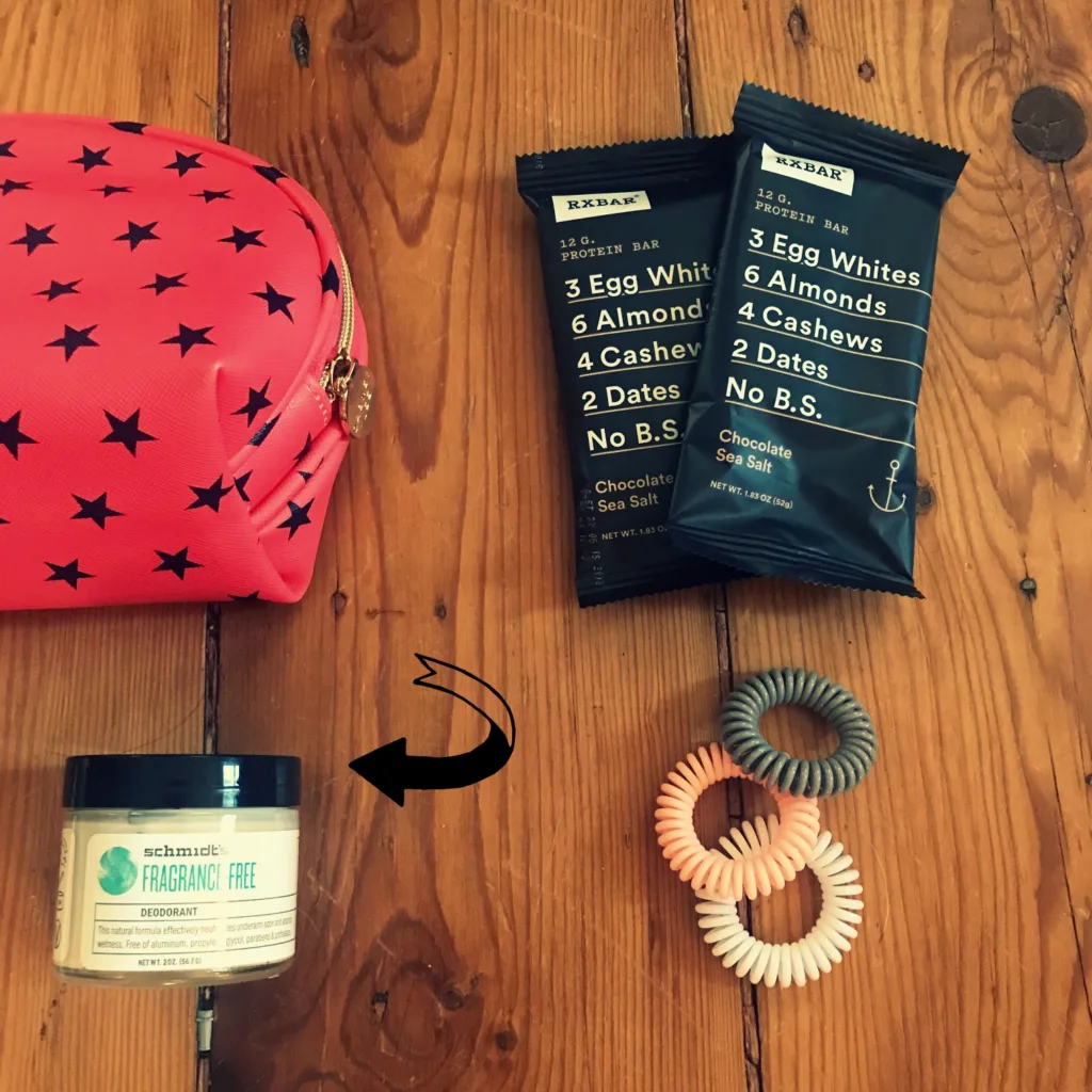 What's in your bag? Schmidt's deodorant 