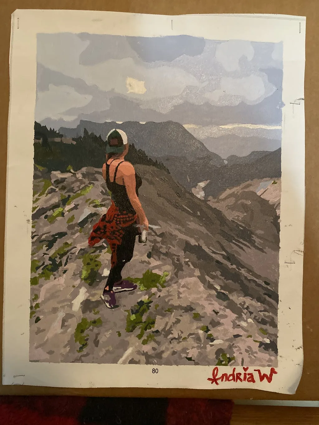 We love these awesome custom photo paint-by-number kits!