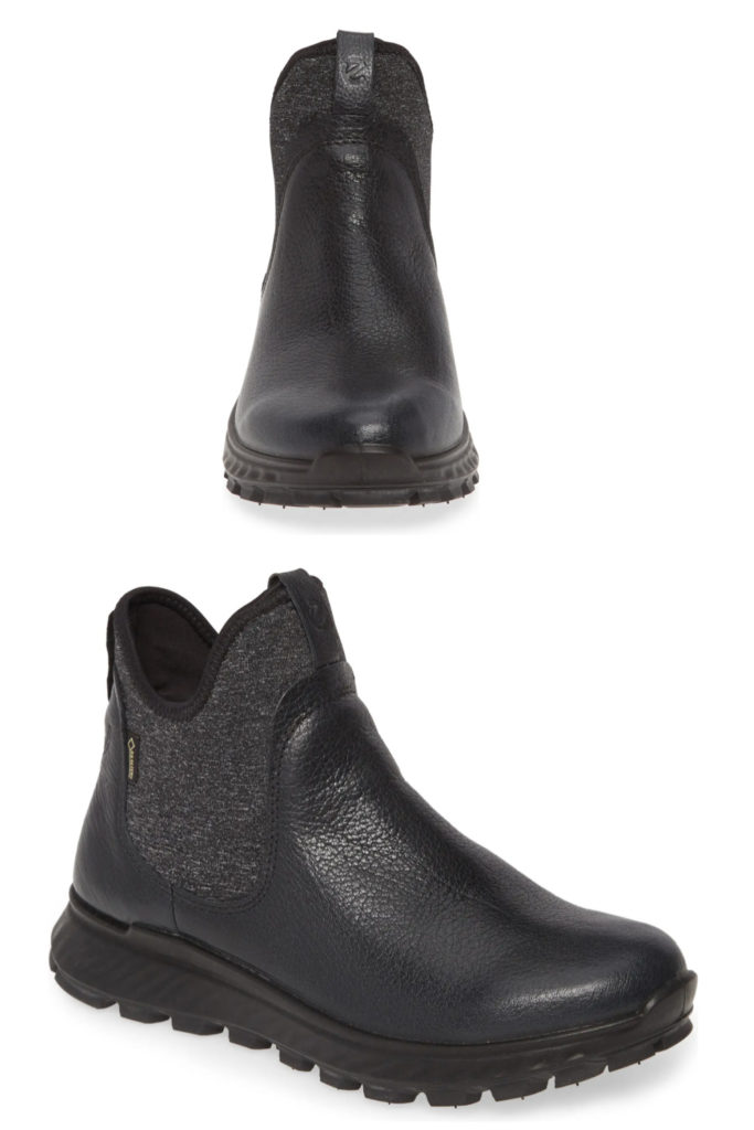 Chic chunky boots for fall 2021: ECCO Exostrike are a sneaker-boot hybrid that are equally comfy and stylish