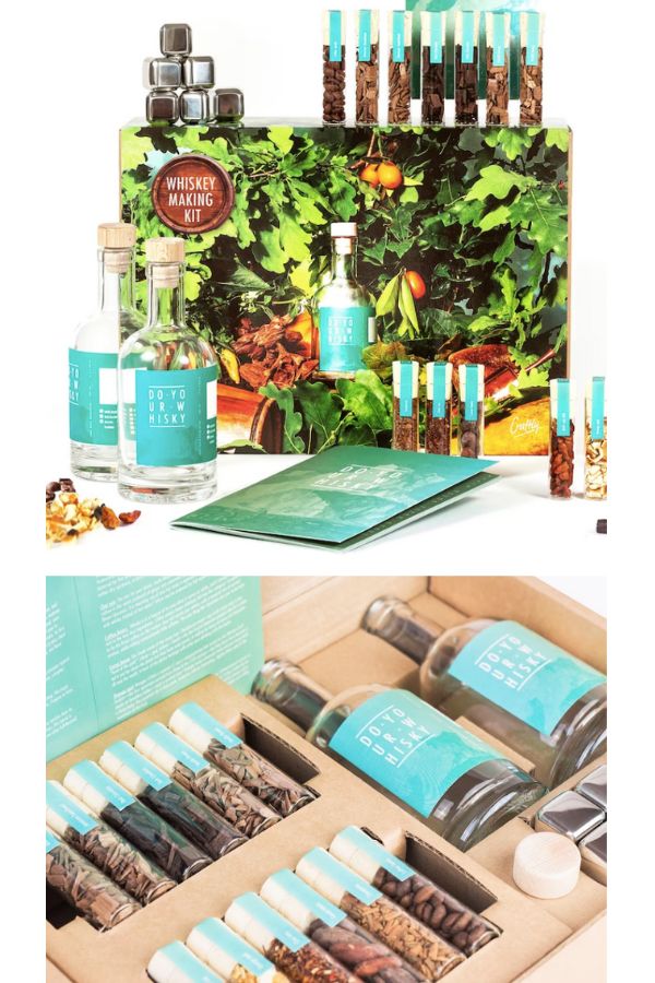 Best Valentine Gifts for him on Etsy: DIY Whiskey Kit from Do Your Gin