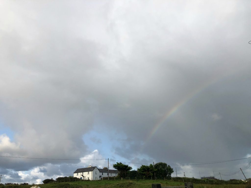 Cleggan Ireland with Kids: The White House rental home was fantastic for families