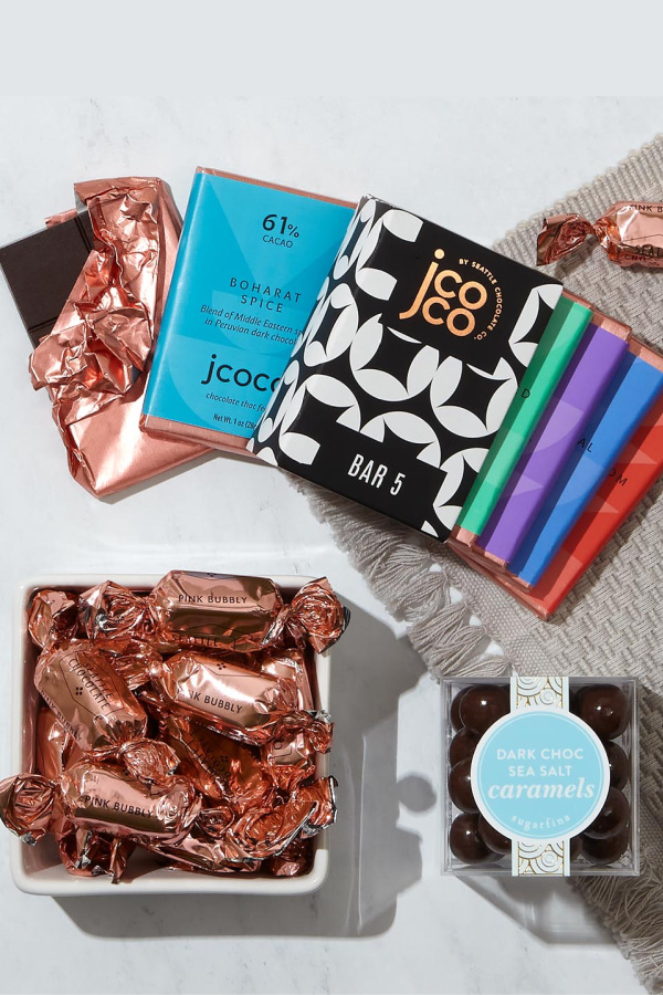 Best gifts for girlfriends: Chocoholic Gift Box from Knack | Valentines Gifts
