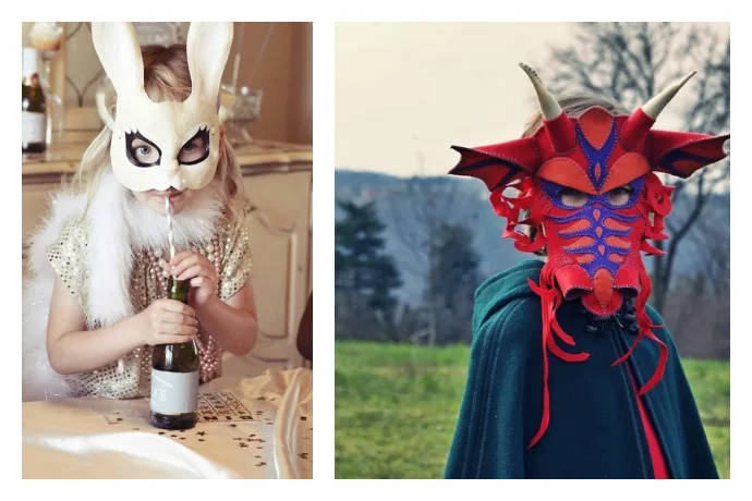 Coolest handmade Halloween masks on Etsy