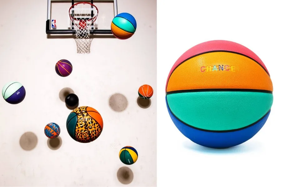 Chance Athletics basketballs