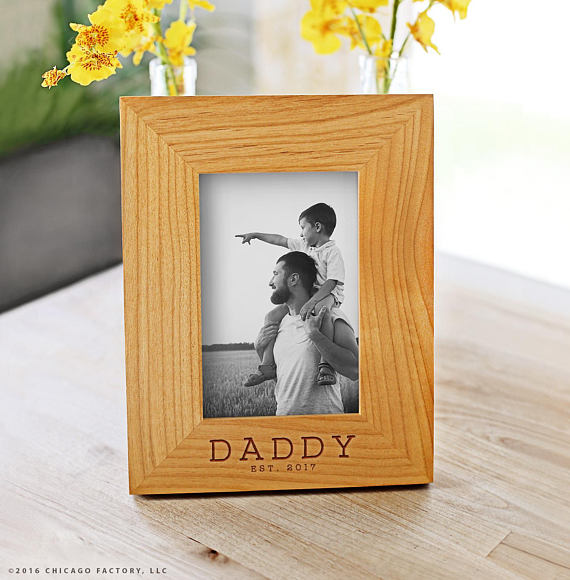 Custom wooden daddy frame | Father's Day gifts under $20